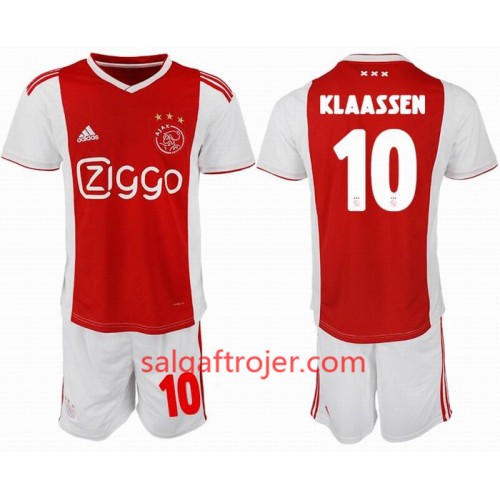Ajax Fodboldtrøjer KLAASSEN 10 Børn Hjemmebanesæt 2018/19 Kort ærmer Ajax Fodboldtrøjer KLAASSEN 10 Børn Hjemmebanesæt 2018/19 Kort ærmer